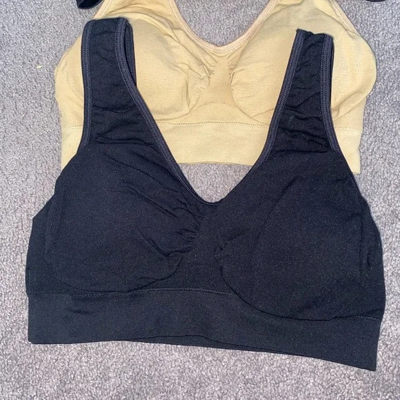 GENIE BRA Bundle of 2 Genie Sports Bras & 1 BCG brand Sports Bra Women’s Sz XL - Picture 2 of 7